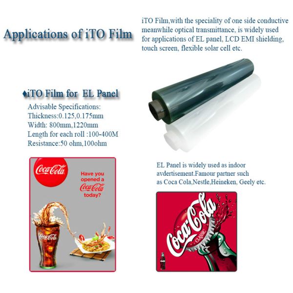 Transparent Conductive ITO Film