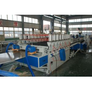 Plastic WPC Board Production Line automatic WPC Sheet Making Machine Double