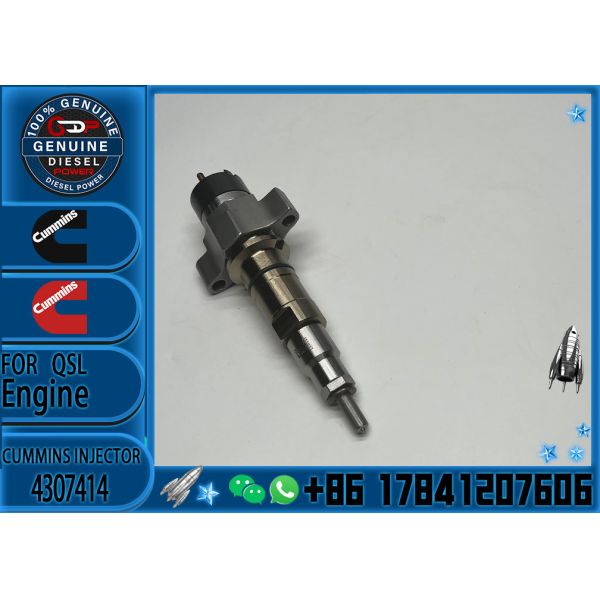 Quality High Quality Diesel Engine Injector 4327072 4307414 Fuel Injector Model 430-7414 for QSL Excavator QSL9.3 ISCE Engine 6L for sale