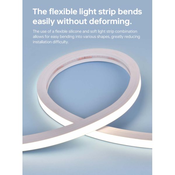 22lm/w High Luminous Efficiency Silicon LED Flex Neon Rope Light for Neon Strip Light
