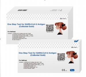 Non Invasive Sampling One Step Test For SARS-CoV-2 Antigen Self Test Use