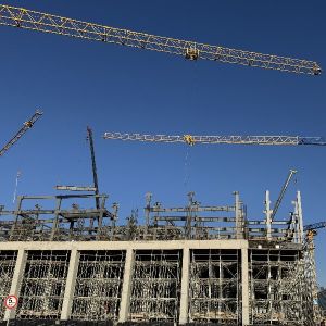 Industrial Metal Deck Trusses 2000lb Capacity Bolt Free Connection Warehouse