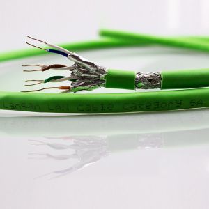 Wholesale 500M / Roll 23AWG Twisted Pair PVC Cat6A Lan Cable from china suppliers