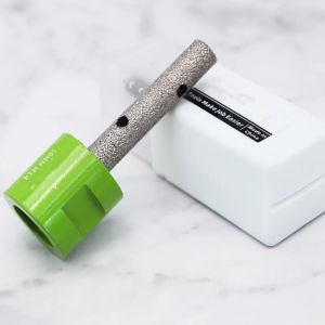 10mm Existing Hole Diamond Finger Tile Router Bit Vacuum Brazed