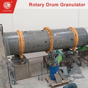 Compound Rotary Drum Fertilizer Granulator Machine Fertilizer Pellet Machine