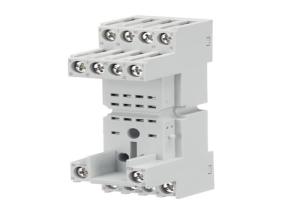 ABB CR-M4SS Standard socket for 2c/o or 4c/o CR-M relay ,The CR-M4SS socket is from the CR-M (miniature) relay range