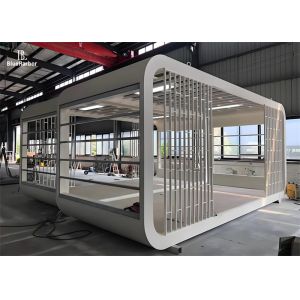 1-2 People Small Capsule House Customizable With Extended Balcony