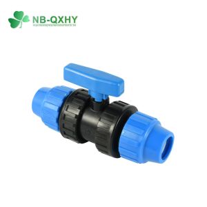 Complete Size PP Ball Valve Compression Valve Male Valve for Irrigation System