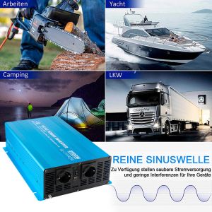 Practical True Sine Wave Power Inverter , Aluminum Single Phase Sine Wave