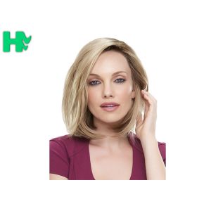 New Style Normal Lace Short Synthetic Wigs Heat Resistant Machine Made