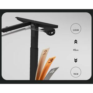 Electric Extendable Coffee Standing Table for Office 100 V/Hz and Adjustable