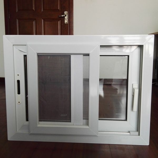 Quality Hurricane Impact PVC Sliding Window With Mosquito Mesh Customized for sale