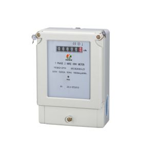 Single Phase Electronic Energy Meter , Electric kilowatt hour meter Analog