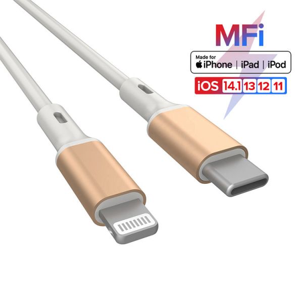 C94 MFI Certified 3A USB Lightning Charging Cable For Apple Ipad Iphone MacBook