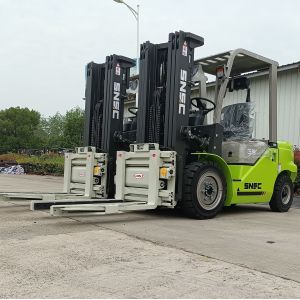 3ton 3.5ton carretilla elevadora Fork lift with multi function fork shell block