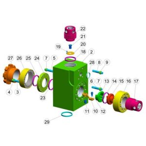 EMSCO FC2200 mud pump, EMSCO FB1600 mud pump, National EMSCO mud pump liner,