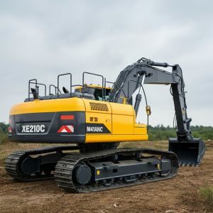 XE210C Hydraulic Crawler Excavator For Felling Of Forest Trees