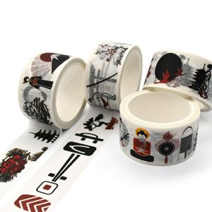 SVHC Width 12mm Impermeable Japanese Washi Paper Tape
