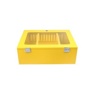 Lockout Station Cabinet Customized Panel With Two Mobile Division Plate