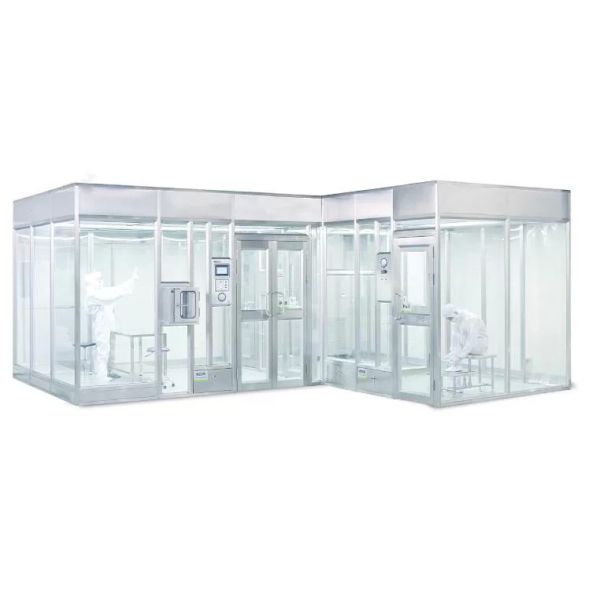 Modular Clean Room with Aerospace Assembly and High Air Exchange Rates using