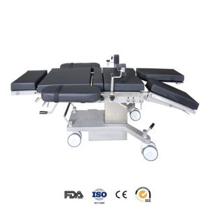 Movable Manual Hydraulic Operation Table Surgical Hydraulic Examination Bed With