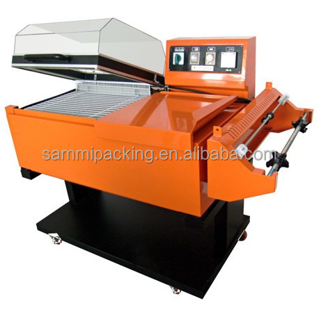 Hot Sale 2 in 1 Semi-Automatic Shrink Wrapping and Cutting Machine for Small