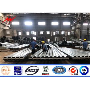 50FT 60FT Electrical Power Pole with Minimum Yield Strength of 235n/mm2