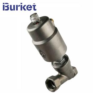 Stainless Steel seat Threaded connection Angle Valve with SS304/Plastic