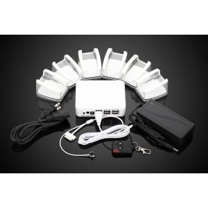 Comer 8 USB Ports Tablet PC Universal Charger Security Display Holder Stand