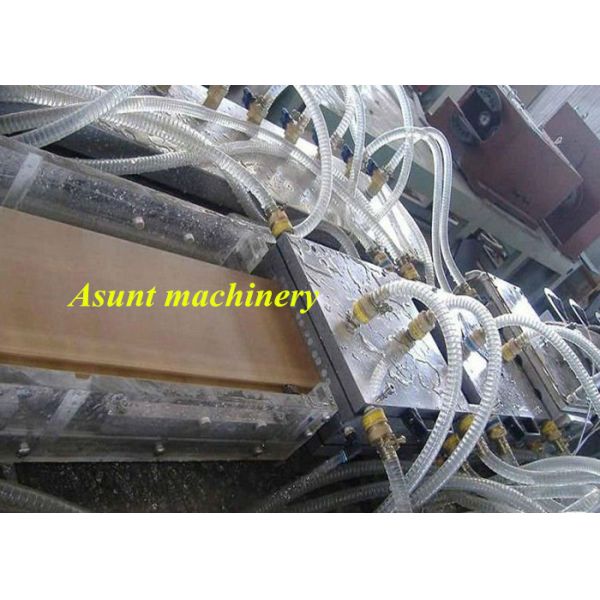 Double Screw PVC Window Plastic Profile Making Machine High Speed Extrusion Line