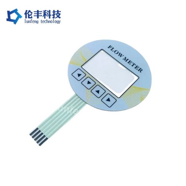 1 Million Times Key Life Flexible Membrane Switch in Pantone Color for Long