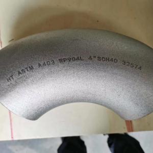 Nickel Alloy Pipe Butt Welding Elbow Monel UNS N04400 Elbow ASME B16.11