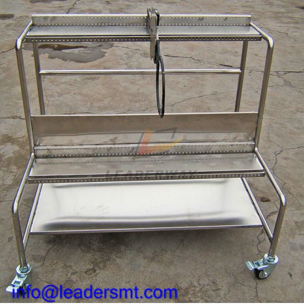 Quality I-PULSE smt feeder storage cart for M1/M8/F3 smt pick and place machine for sale