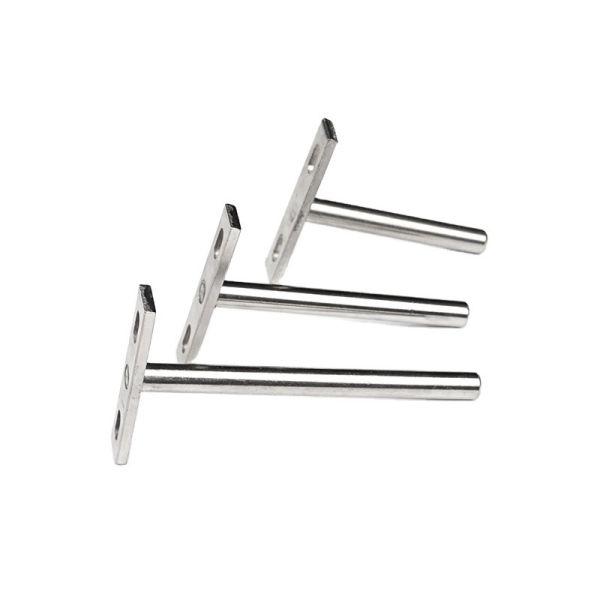 Quality Customized Adjustable Heavy Duty Floating Shelf Bracket with Stamping Process for sale