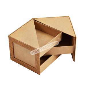 Classic Kraft Boxes For Gifts Heavy Duty Packaging With Multiple Drawers