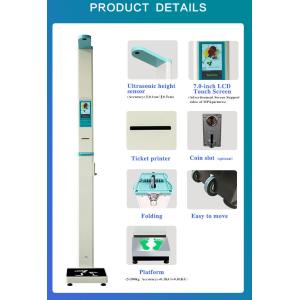 7 Inch LCD Weight And Height Measuring Machine Voice Guide For Hospital