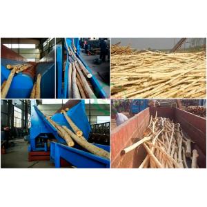 380V Wood Debarker Machine 50-500mm Tree Bark Stripping Machine