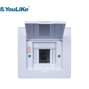 Plastic ABS Door MCB Electrical Distribution Box 4 Way Consumer Unit Indoor