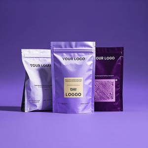 Eco-Friendly Compostable Food Bag - Biodegradable Kraft Paper Composite Pouch