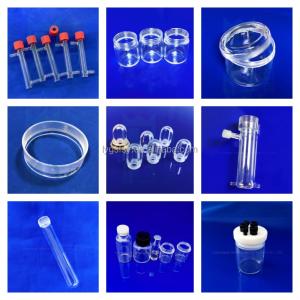 Wholesale CNC precision processing of high-temperature-resistant quartz threaded tubes from china suppliers