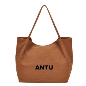 Fashionable Canvas Shopping Bag Custom Logo And Pattern Available