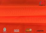 Safety Vest Orange Reflective Fabric Fluorescent Material Fabric For Garment