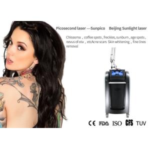 China High - Tech Picosure Tattoo Removal Machine 755 Nm Handpiece For Skin Lifting on sale