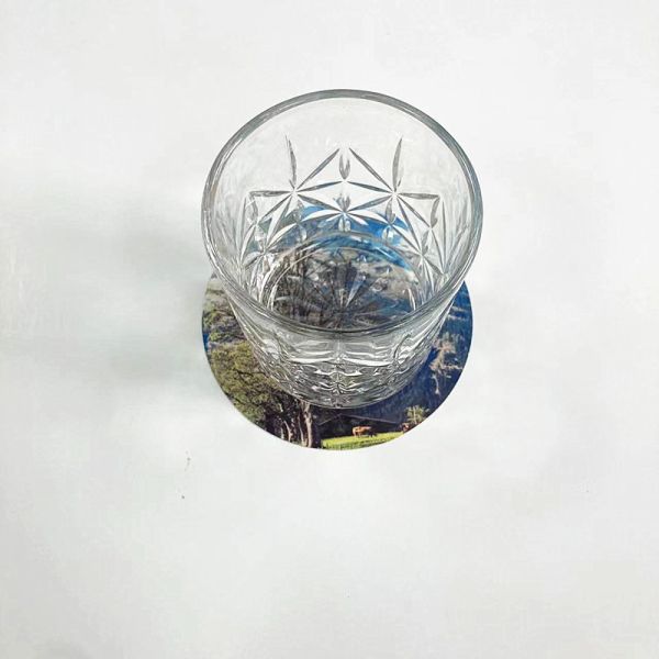 Custom Round Sublimation Paper Coaster 10cm
