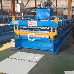 IBR&Corrugated Double Layer Roofing Panel Cold Roll Forming Machine Steel