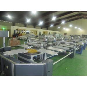 Automatic oval silk screen printing machine