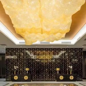 Customized Large-scale Project Modern Luxury Hotel Banquet Hall Lighting