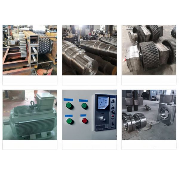 Anthracite Coal Roller Press Briquette Machine Client's Required for Small Material Size