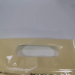 260mmx200mm 90 Micron Stand Up Pouch With Handle