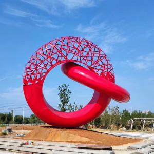 SS Lawn And Garden Ornaments Statues Red Baking Varnished Forging